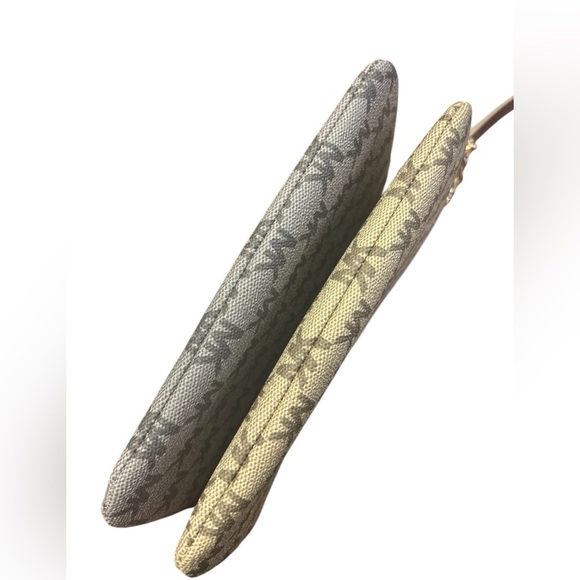 Michael Kors Women's Adjustable Belt Bag, 2pc Bundle,Grey (L),Lt. Brown (XL) - Picture 8 of 10